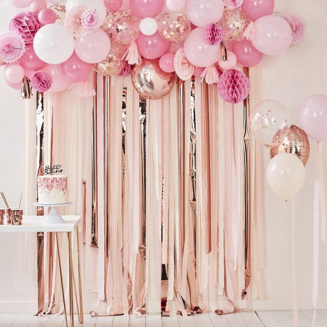Produktbild Ginger Ray Personalisierte Girlande Happy Birthday Let's Party