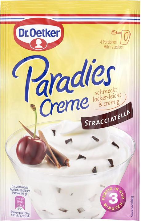 Dr. Oetker Crème Paradis Stracciatella (66 g)