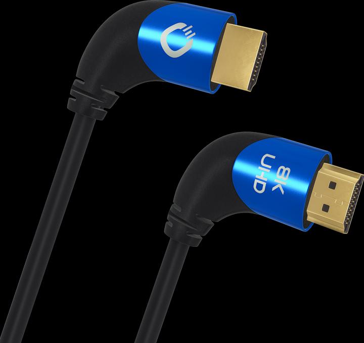 Image du produit Oehlbach Câble de connexion HDMI AV (1x HDMI mâle - 1x HDMI mâle) 1 m noir (1 m, HDMI)