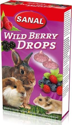 Actual product image Sanal Knaagdier 3-Pack Drops Yogurt / Salad / Wild Berry (0.18 kg)