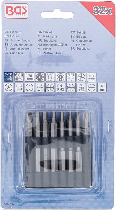 Produktbild BGS Bit-Satz (6,3 mm)