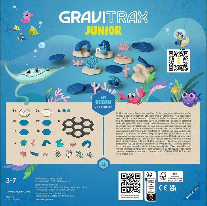 Produktbild Ravensburger GraviTrax Junior Extension Ocean