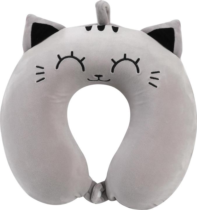 i-Total Gray Cat (Kopf- & Nackenkissen)