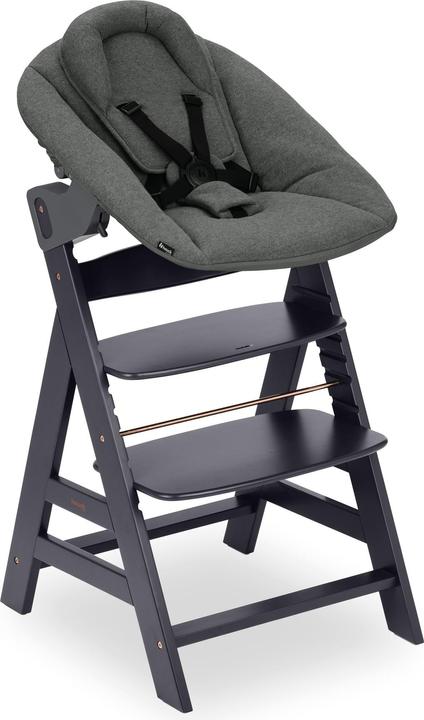 Hauck Alpha Newborn Set Plus Dark Grey (Hochstuhl)