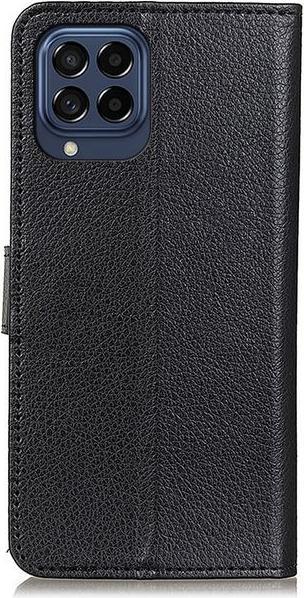 Actual product image MU Classic Litchi Leather Bookcover Series (Samsung Galaxy M53 5G)