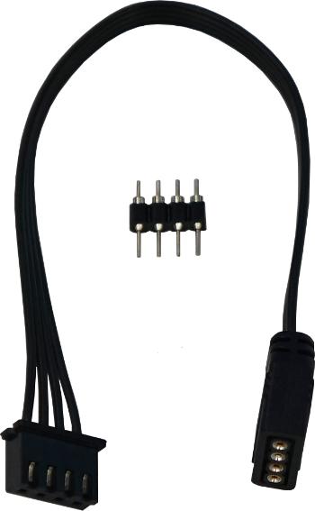 Produktbild Alphacool Eis-Matrix Verbindungskabel auf 4pol RGB - 10cm