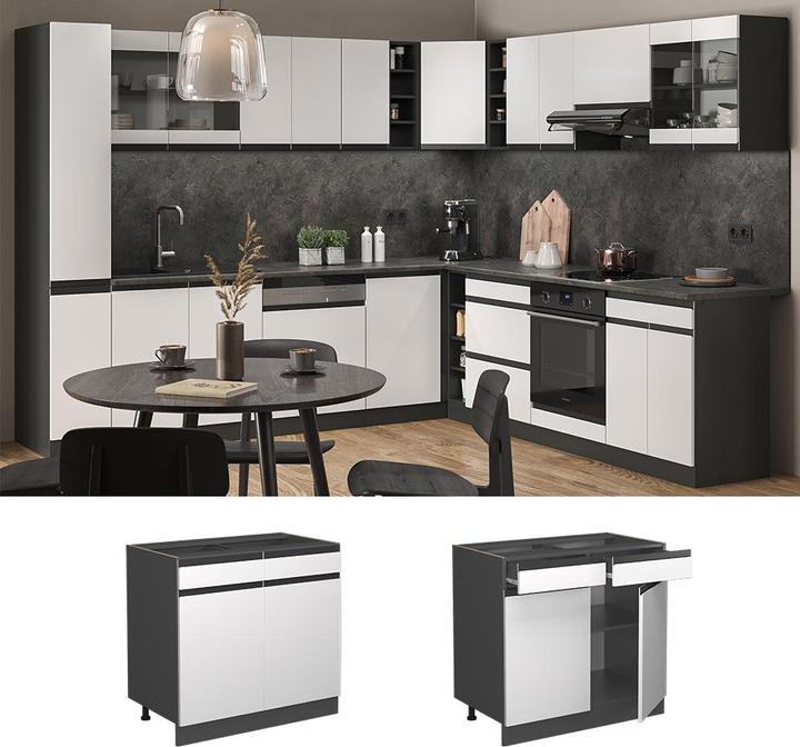 Actual product image Vicco Küchenunterschrank R-Line (80 x 46 x 81.5 cm)