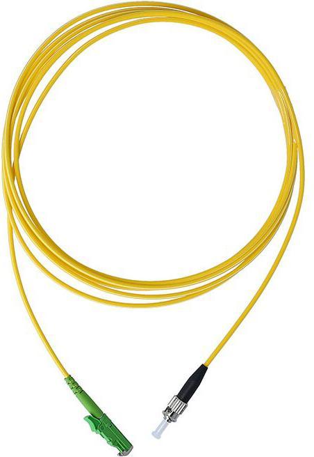 BlueOptics Simplex LWL Patchkabel ST-PC/E2000-APC Singlemode 15 Meter (15 m)