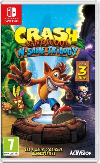 Activision Crash Bandicoot - N' Sane Trilogy (Switch, FR)