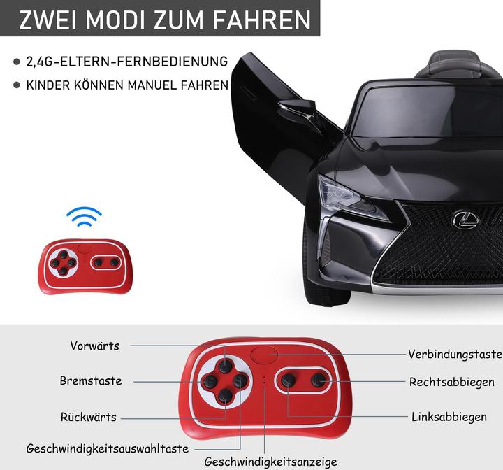 Image du produit Homcom Voiture pour enfants de Lexus (6 V)