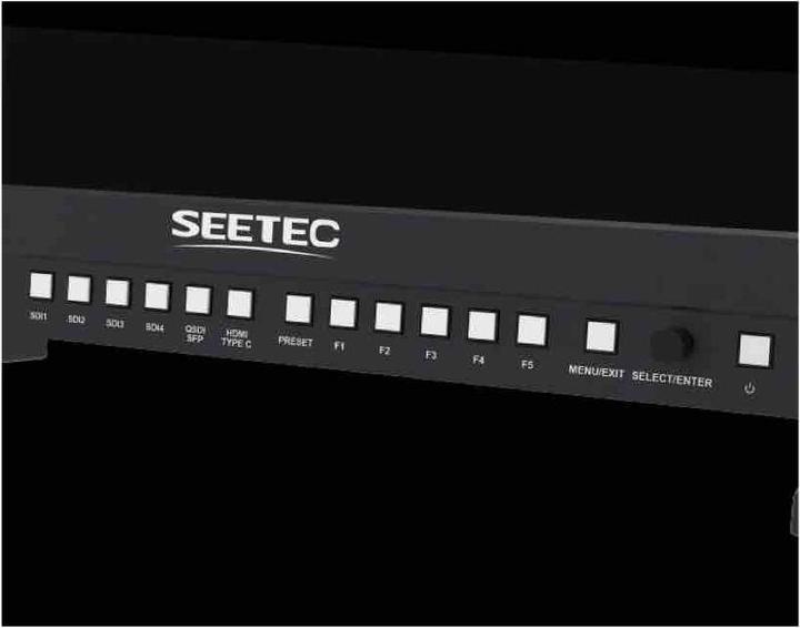 Productafbeelding Feelworld SEETEC 12G238F 23,8 INCH 4K 8K BROADCAST PRODUCTIE HDR MONITOR 4X 12G SDI IN OUT 2X HDMI 3840X2160 (23.80", 4K)