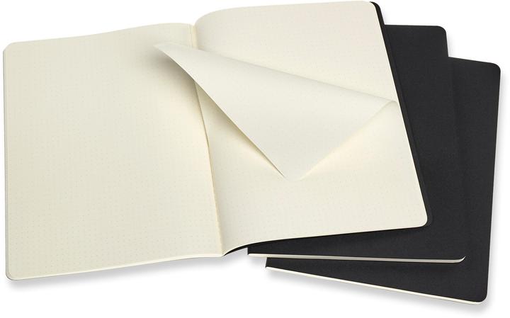 Image du produit Moleskine Cahier XL (19 x 25 cm, Pointillés, Couverture souple)