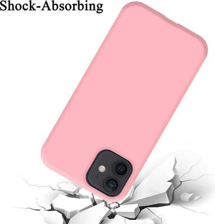 Actual product image Cadorabo TPU Liquid Silicone Case Cover (Apple iPhone 12 mini)