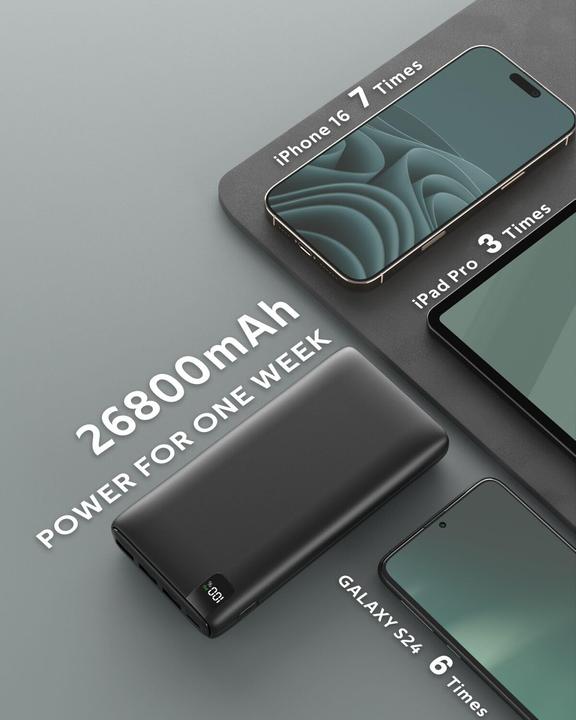 Image du produit A Addtop Power Bank (26.80 mAh, 20 W)