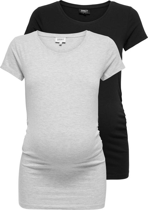 Produktbild Only Maternity Mama 2er-Pack Basic T-Shirt (XL)