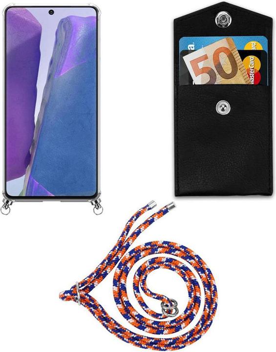 Produktbild Cadorabo TPU Handy Kette SILBER Cover