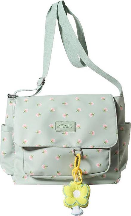 Image du produit Only-Bags.Store Grosse Kapazität Nylon Material Messenger Bag, Causal Design Crossbody Bag mit Reissverschluss