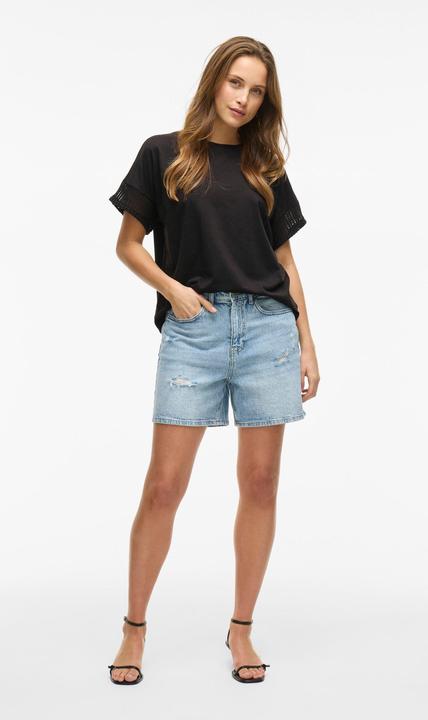 Actual product image Vila VIZIMA Rundhals Oberteil mit kurzen Ärmeln (XXL)