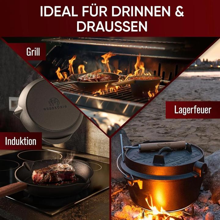 Produktbild Gusskönig Dutch Oven Set