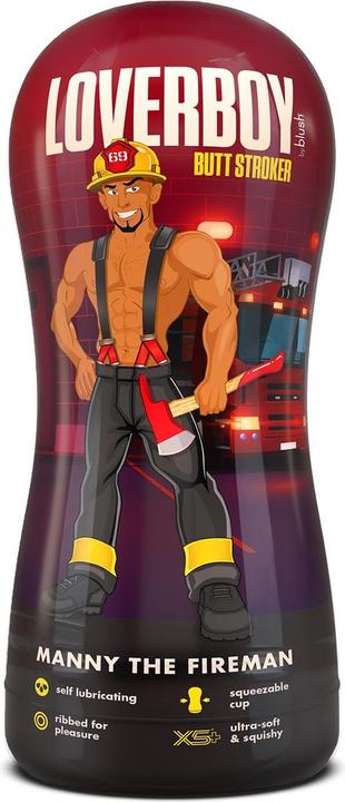 Actual product image Blush Loverboy - Manny The Fireman Masturbator - Tan