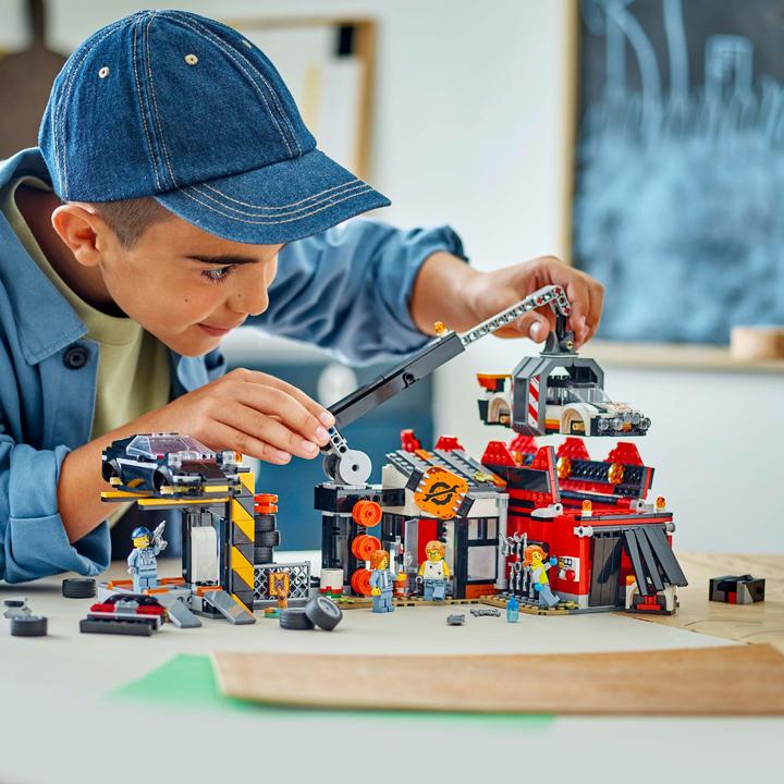 Immagine prodotto LEGO Schrottplatz mit Autos (60472, LEGO City)