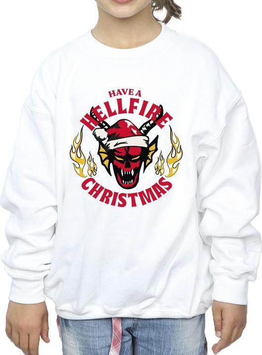 Image du produit Netflix - Sweat STRANGER THINGS HELLFIRE CHRISTMAS - Fille (128)