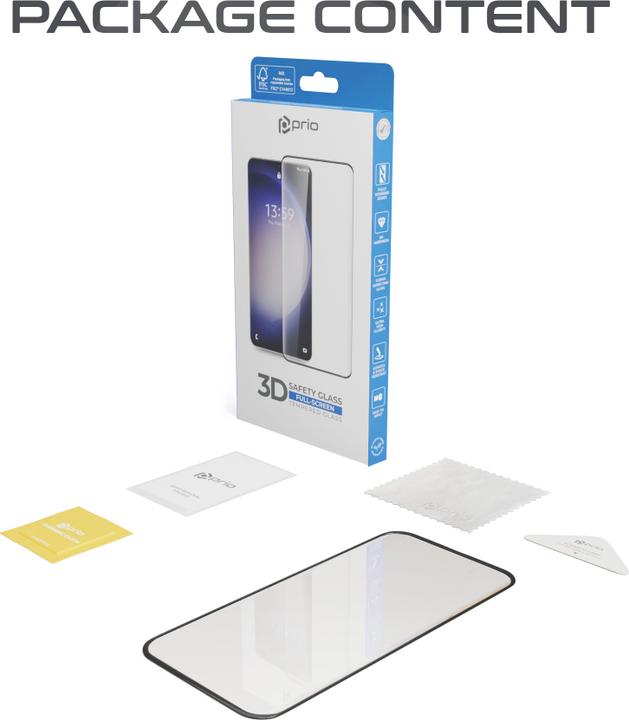 Produktbild prio 3D Panzerglas (1 Stück, Samsung Galaxy S25)