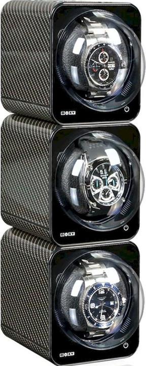 Actual product image Beco Watchwinder Boxy Fancy Brick - Carbon without power supply unit (1 x)