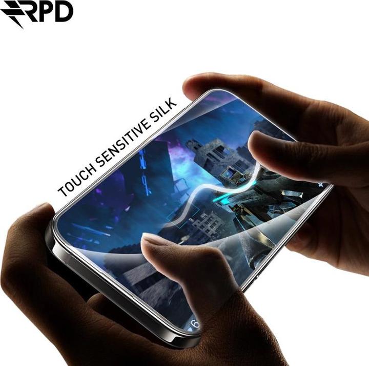 Image du produit RPD iPhone 16 Pro Max - SilkTouch Premium - Edge-to-Edge Tempered Glas / Panzerglas, Privacy (1 pièce(s), Apple iPhone 16 Pro Max)