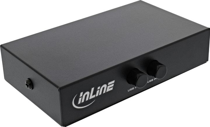 Produktbild InLine USB 2.0 Umschalter manuell