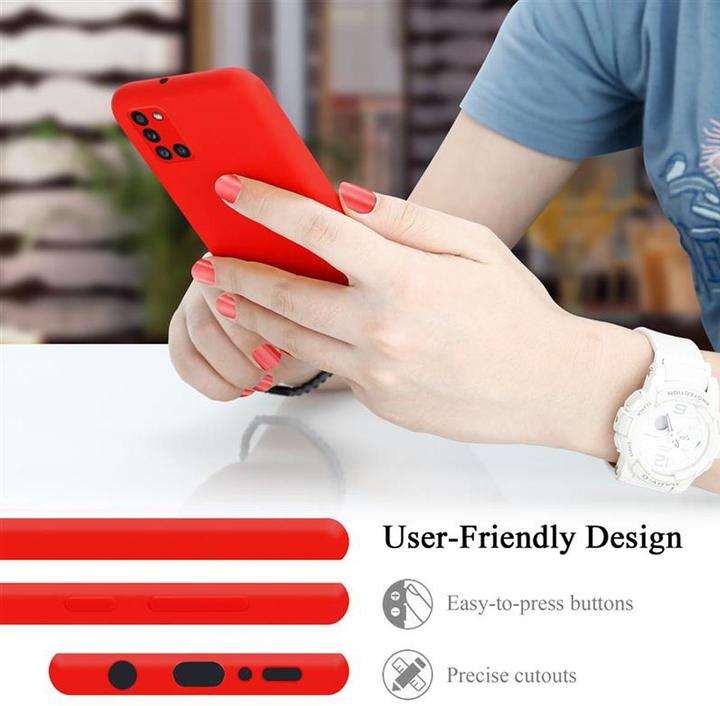 Actual product image Cadorabo TPU Liquid Silicone Case Cover (Samsung Galaxy A31)