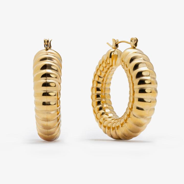 Sensora Jewelry Casablanca Hoops Ohrringe (Edelstahl)