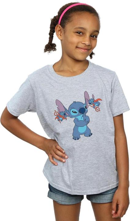 Image du produit Disney - T-shirt LILO AND STITCH LITTLE DEVILS - Fille (128)