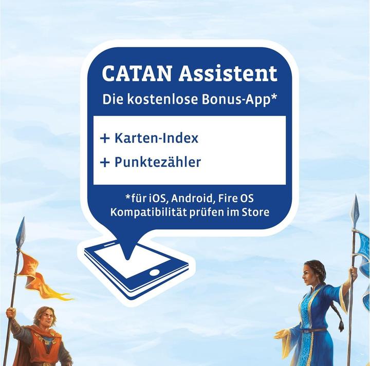 Actual product image Kosmos Catan- Expansion for the Duel- Dark & Golden Times (German)