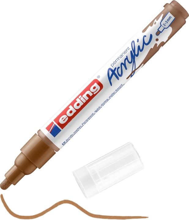 Actual product image Edding Acrylic marker 5100 Medium (Hazelnut, 3 mm, 1 x)