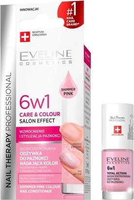 Eveline Nail Therapy Professional 6in1 Care & Colour nail conditioner giving color S (5 ml)