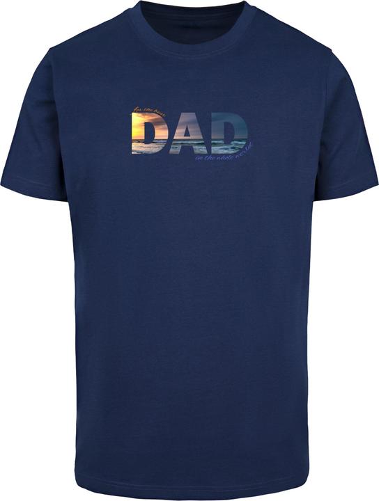 Merchcode For The Best Dad T-Shirt Round Neck - 112609 (XL)