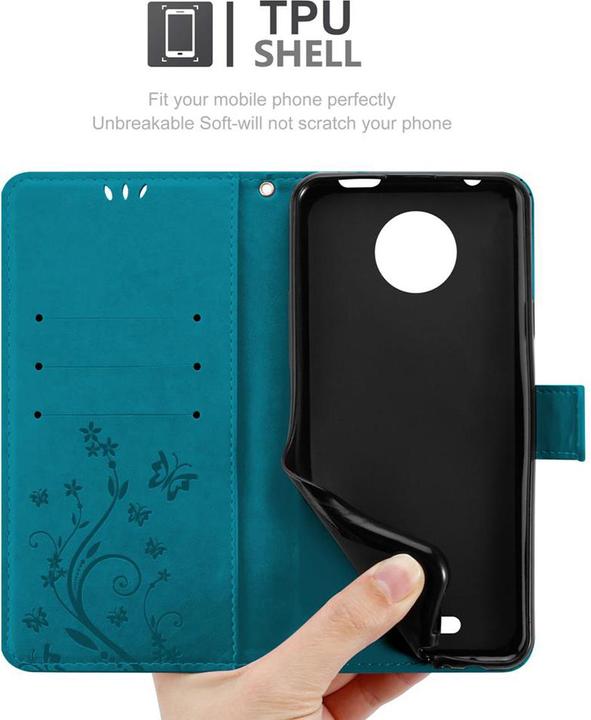 Image du produit Cadorabo Couverture du livre de fleurs (Motorola Moto C)