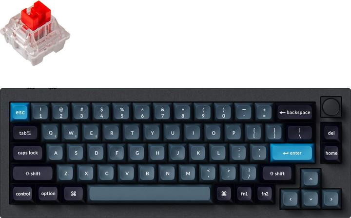 Image du produit Keychron Q2 Pro (US, Sans fil, Filaire)