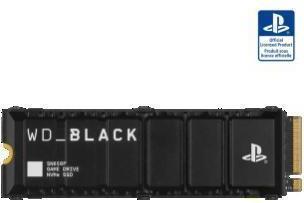 Produktbild WD Black SN850P mit Heatsink für PS5 (2000 GB, M.2 2280)