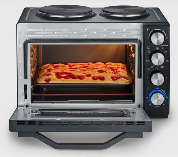 Produktbild Severin TO2074 Back- und Toastofen schwarz / edelstahl-gebürstet