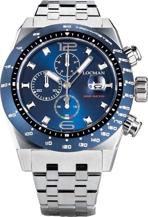 Actual product image Locman Italy Wristwatch Stealth 300MT Chrono (Chronograph, 1932 mm)