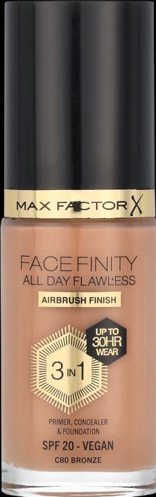 Produktbild Max Factor Facefin All Day Flaw Make Up No 80 (C80 Bronze)
