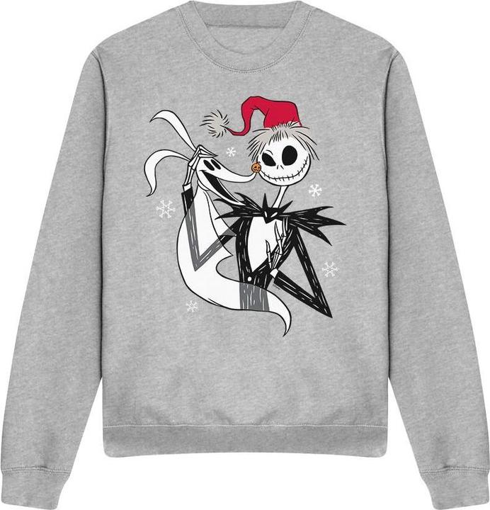 Actual product image The Nightmare Before Christmas Unisex Adult Jack Skellington Sweatshirt (XL)