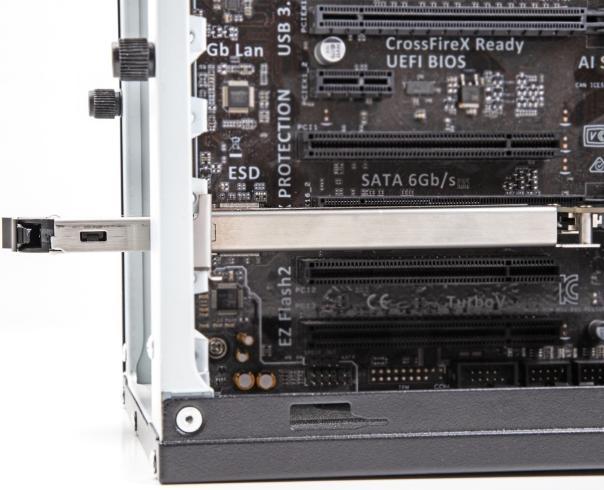 Produktbild Delock Wechselrahmen PCI Express Karte für 1 x M.2 NMVe SSD