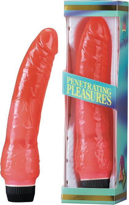 Produktbild Seven Creations Jelly-Penis-Vibrator pink