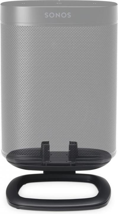 Actual product image Flexson Sonos ONE table stand in black single piece (1 pcs., Stand)