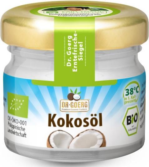 Produktbild Dr. Goerg Kokosöl roh Bio (20 ml)