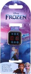 Produktbild Accutime LED-Kinderuhr Disneys Die Eiskönigin (lila), Digitaluhr mit LED-Anzeige für Uhrzeit und Dat (Digitaluhr, 35 mm)