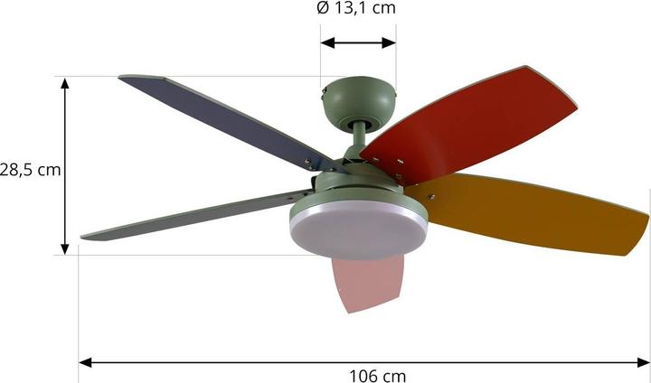Actual product image Lindby Jonte (53 dB)